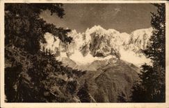 CPA Chamonix Mont Blanc La chaine des aiguilles de Chamonix