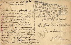 CPA Lake of Le Bourget the large bridge and the tooth of the cat