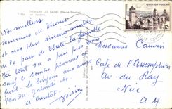 MODERN CARD Thonon les Bains gardens