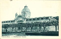 CPA Evian les Bains hydropathic establishment