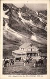 CPA Country cottage Hotel of Aravis (cows)