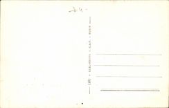 Thonon les Bains CPA the port and the lake