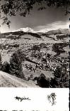 CPM Megeve et le mont d'Arbois et le Mont blanc