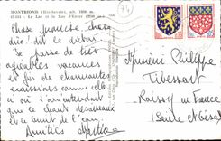 Montfroid CPA the lake and the rock of hell