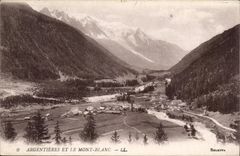 CPA Argentieres and Mont Blanc