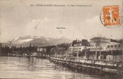 Evian les Bains CPA the tooth of Oche