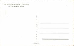 Annecy Lake MODERN CARD Talloires and vault of the Strand