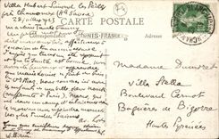 Mountain Mount Blanc CPA Chamonix and the Mount Blanc