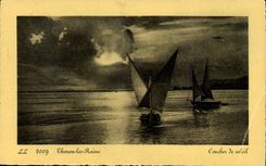 Thonon les Bains CPA To lay down sun