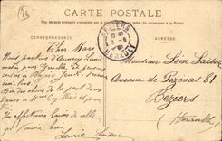 CPA Entrance of the throats of Trusting close to Annecy '