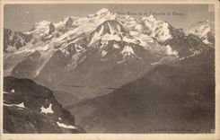 CPA the Mount Blanc seen of the needle of Varens