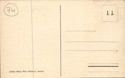 Chamonix CPA Un saut de skis