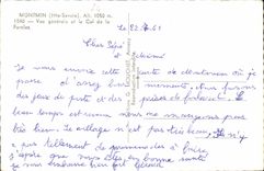 Montmin CPa View and the collar of Forclaz