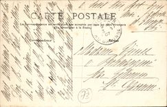 Evian les Bains cPA themal Establishment Seen lake