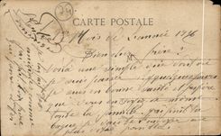 CPA Pretty bridge of Cord on the Rhone