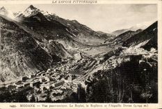 CPA Modane Panoramic View the Projecting ledge the replaton and switches it Doran