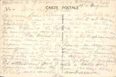 CPA Modane Panoramic View the Projecting ledge the replaton and switches it Doran