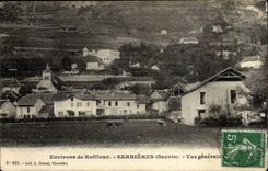 CPA Surroundings of Ruffieux Serrieres View