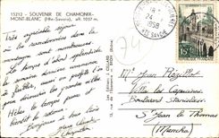 CPM Chamonix Mpont Blanc