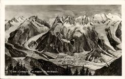 CPA Chamonix et massif du Mont Blanc