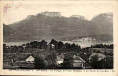 CPA Lake Annecy Sevrier the village at the Menthon bottom and teeth of Lanfon