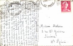 CPA Thonon les Bains the beach