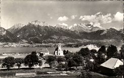 CPA Lake Annecy Sevrier Panorama on the teeth of Lanfon and the Spinner