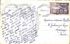 MODERN CARD Montriond the lake