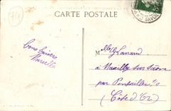 CPA Savoy Lake Annecy Menthon the house of the Flowers and the unloading dock