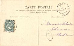 CPA Aux grands maux les grands remedes par la petite Albertine Contre la perte des cheveux (medecine)