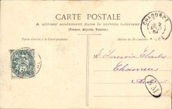 CPA Aux grands maux les grands remedes par la petite Albertine Contre la sterilite (medecine)
