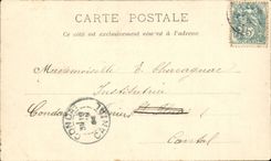 CPA Fantaisie Humour Les quatre regles