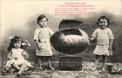 CPA Fantasy Each one its egg the Easter egg large father (children tobacco tobacco)