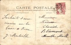 CPA Phantasie-Kind-Freudengluck Hoffnung-Halt der 1905 lebt