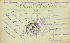 Sea bathings Three Graces CPA Bather (woman folklore costume)