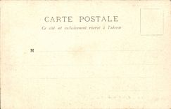 Effect of vague CPA Bather (woman folklore costume)