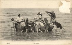 CPA the effort (boat costume folklore children)