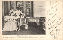 CPA the Eaglet Mrs Sarah Bernhardt the duke of Reichstadt and the archduchess (theater)