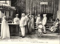 CPA the Mount Gilds Hydropathic establishment Source of the Singers and source of the Pantheon