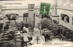 CPA the Mount Gilds Hydropathic establishment SAlle of the baths of feet (men)