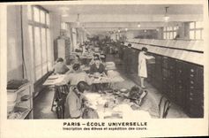 Paris ecole universelle CPA Inscription de eleves et expedition des cours (exelmans)