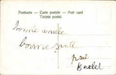 CPA Fantasy Happy New Year (bicycle bicycle)