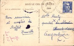 Angouleme CPA le rempart Desaic