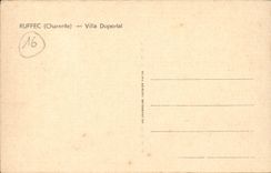 Ruffec CPA Duportal Villa