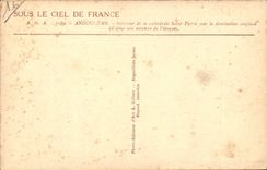 Angouleme CPA Interieur de la cathedrale Saint Pierre sous le domination anglaise (d'apres une estampe de l'epoque)