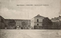 Angouleme CPA Quartier du 52eme d'artillerie