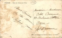 Cognac CPA Park of the town hall