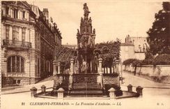 Clermont Ferrand - the Fountain of Amboise - CPA