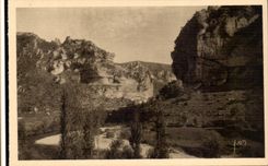 Falls of the Tarn - View of the Circus of Beaumes - CPA