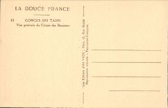 Falls of the Tarn - View of the Circus of Beaumes - CPA